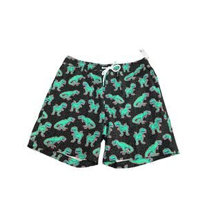 Mens Resort Swim Trunk with Dinosaurs Size M  NWT